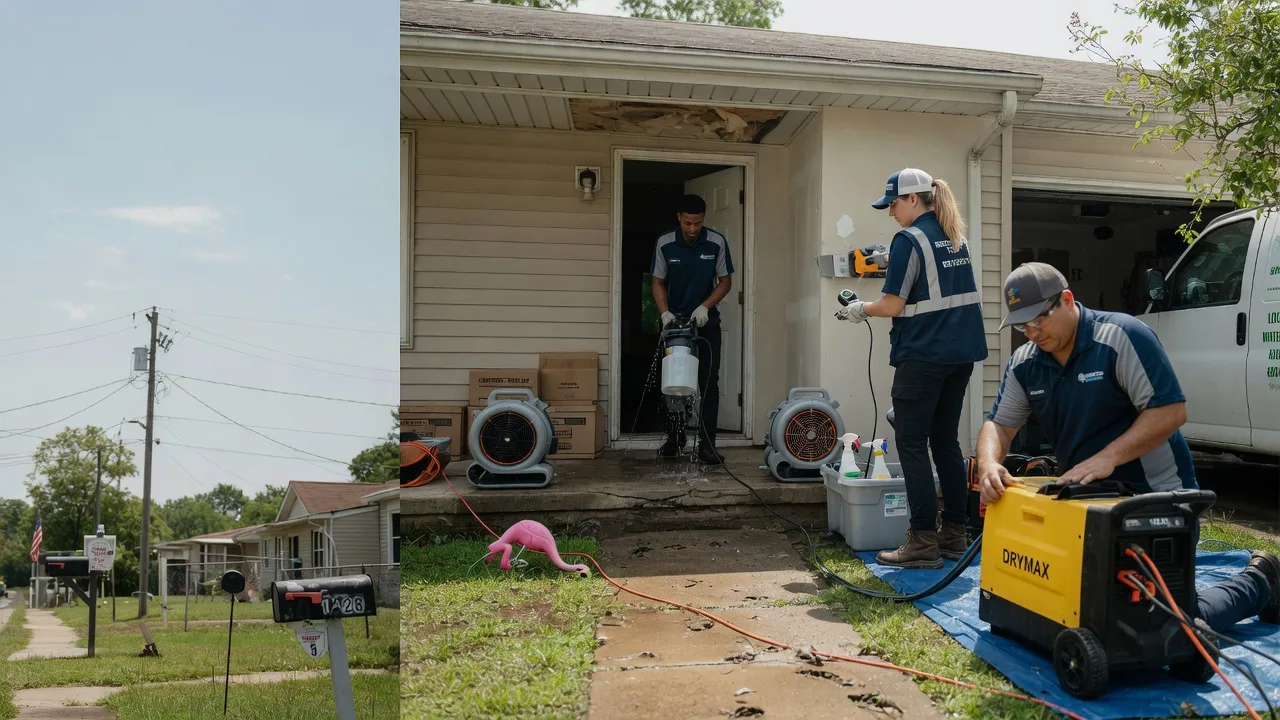 Storm Damage Water Removal in Pleasant Valley, IA near me